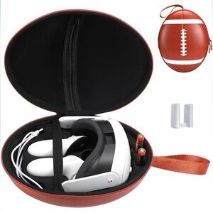 Meta Quest 3 Rugby-Shaped Case